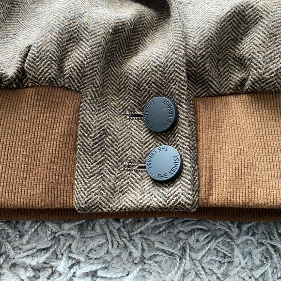 The Kemist Harrow Wool Reversible Bomber Jacket - Picture 6 of 15